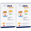 vitadha brain 30 morbidine al gusto fragola e limone 2x49,5 g capsule