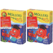 moller's omega 3 jelly fish caramelle gommose 2x43,2 g