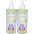 la saponaria bio bagnetto corpo e capelli 2x200 ml