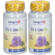 longlife® olio di lino bio 1300mg 2x87,5 g perle