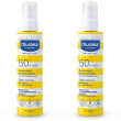 mustela® spray latte solare spf 50 protezione alta 2x200 ml