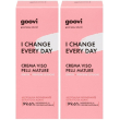 goovi crema viso pelli mature i change every day 2x50 ml