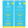 bionike defence sun crema viso fondente spf 30 2x50 ml per la pe