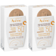 eau thermale avène fluido minerale colorato spf50+ 40ml - solari 2x40