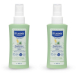mustela® babyzzz talco non spray 2x100 ml
