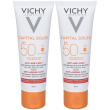 vichy crema viso anti-età 3 in 1 abbronzatura intensa spf 50 ml 2x5