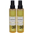 lierac sunissime l´olio solare setoso spf30 2x150 ml olio per la pelle