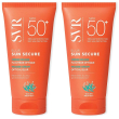 svr sun secure blur spf50+ senza profumo 2x50 ml crema
