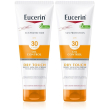 eucerin oil control dry touch sun gel creme spf 30 200 ml 2x200