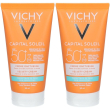 vichy ideal soleil crema viso vellutata spf50+ 2x50 ml solare