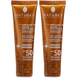 nature's isolari crema-gel viso solare antirughe spf50 - risparmia il