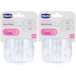 chicco® paracapezzoli in silicone misura s/m 2x2 pz
