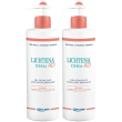lichtena® dermad gel detergente emolliente idratante 2x400 ml dete