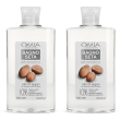 omia bagno seta all'olio di argan 2x400 ml schiuma da bagno