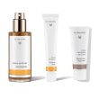 dr. hauschka crema detergente + lozione tonificante rigenerant