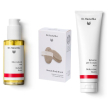 dr. hauschka balsamo per il corpo rosa + olio trattante beauty