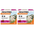 frontpro 2x3 compresse masticabili, antiparassitario per cani (2-4kg)