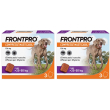 frontpro 2x3 compresse masticabili, antiparassitario per cani (25-50kg