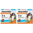 frontpro 2x3 compresse masticabili, antiparassitario per cani (10-25kg