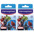 hansaplast cerotti marvel, bambini impermeabili e delicati, 20