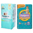 pampers baby dry 6 maxi 15-30kg + il costumino 5+ 10+13 pz pan