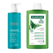 eau thermale avène cleanance gel detergente purificante + klorane sham