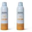 isdin fotoprotector spray trasparente spf 50 2x250 ml