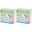 dr. brux® bite notturno antibruxismo arcata dentale superiore 2x1 pz a