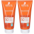 rilastil sun system latte vellutato spf 50+ 2x200 ml