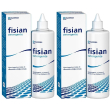 valderma fisian detergente 2x200 ml soluzione