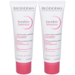 bioderma sensibio defensive crema lenitiva leggera 2x40 ml