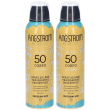 angstrom protect spray solare trasparente protettivo corpo spf50 2x200