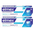 elmex bianco smalto dentifricio 2x75 ml