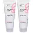 goovi rub, rub away scrub viso 2x75 ml crema