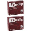 ferrolip 20 bustine orosolubili gusto limone 2x20 pz bustina