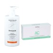 dermana ac integratore alimentare + dermanoil detergente all´olio di b