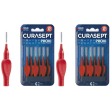 curasept proxi t12 rosso/red6p 2x6 pz spazzolino da denti