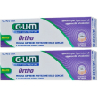 gum® ortho dentifricio 2x75 ml gel dentale