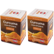 curcuma con piperina 1 g 30 compresse ovali 2x30 pz