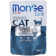 monge grill trota gatti sterilizzati 10x85 g