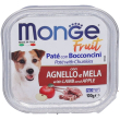 monge fruit cane agnello&mela 7x100 g