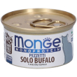 monge monoprotein pezzetti solo bufalo 7x80 g