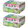 hipp bio omogeneizzato pollo vitello 4m+ 2x320 g