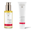 dr. hauschka olio trattante prugnolo + crema doccia con l