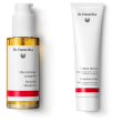dr. hauschka olio trattante prugnolo + crema doccia 1 pz