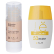 etat pur glabridina 250ppm + uv drops spf50 1 pz set