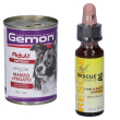 fiori di bach rescue pet gocce + monge gemon manzo fegato cani adulti