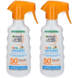 garnier ambre solaire kids advanced sensitive spray spf 50+ 270ml 2x27
