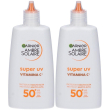 garnier ambre solaire super uv vitamina c fluido anti-macchie spf50+ 2