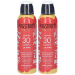 angstrom protect spray solare trasparente protettivo corpo spf30 2x200